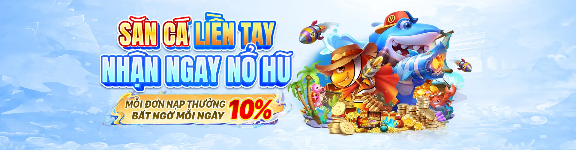 Hình ảnh đại dương sống động với các loài cá đa dạng trong game bắn cá F168 link mới nhất